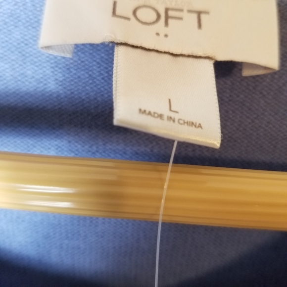 Ann Taylor Loft Cotton 3/4Sleeve Button Down Cardigan NWT - Picture 7 of 10